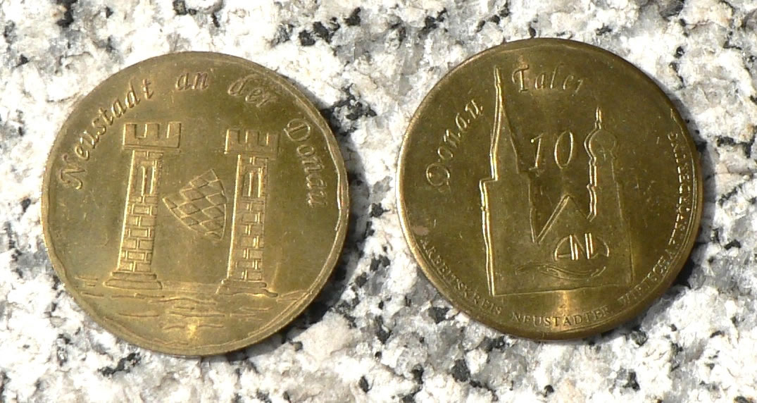 Neustadts Zweitwährung: der Donau-Taler